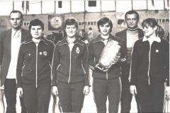 1983 женская команда «Метеора» завоевала Кубок СССР